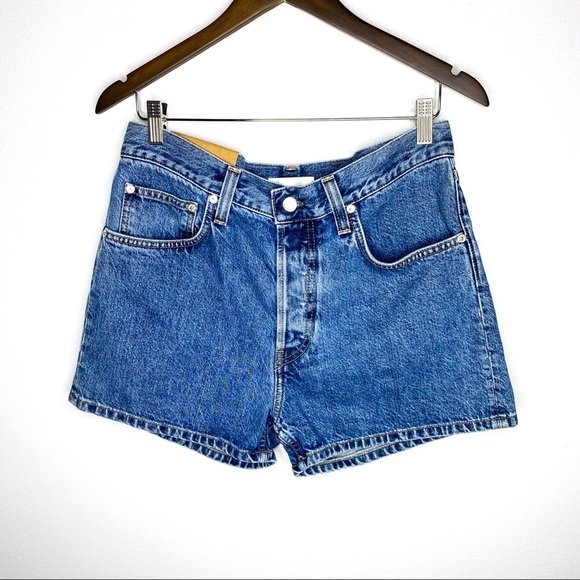 HELMUT LANG Masc Hi Denim Shorts - Picture 2 of 10